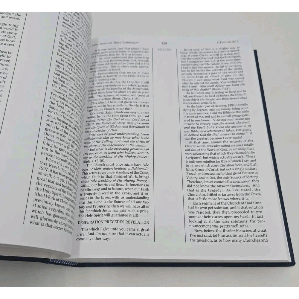 Jimmy Swaggart Bible Commentary I & II Timothy Titus Philemon Hardcover
